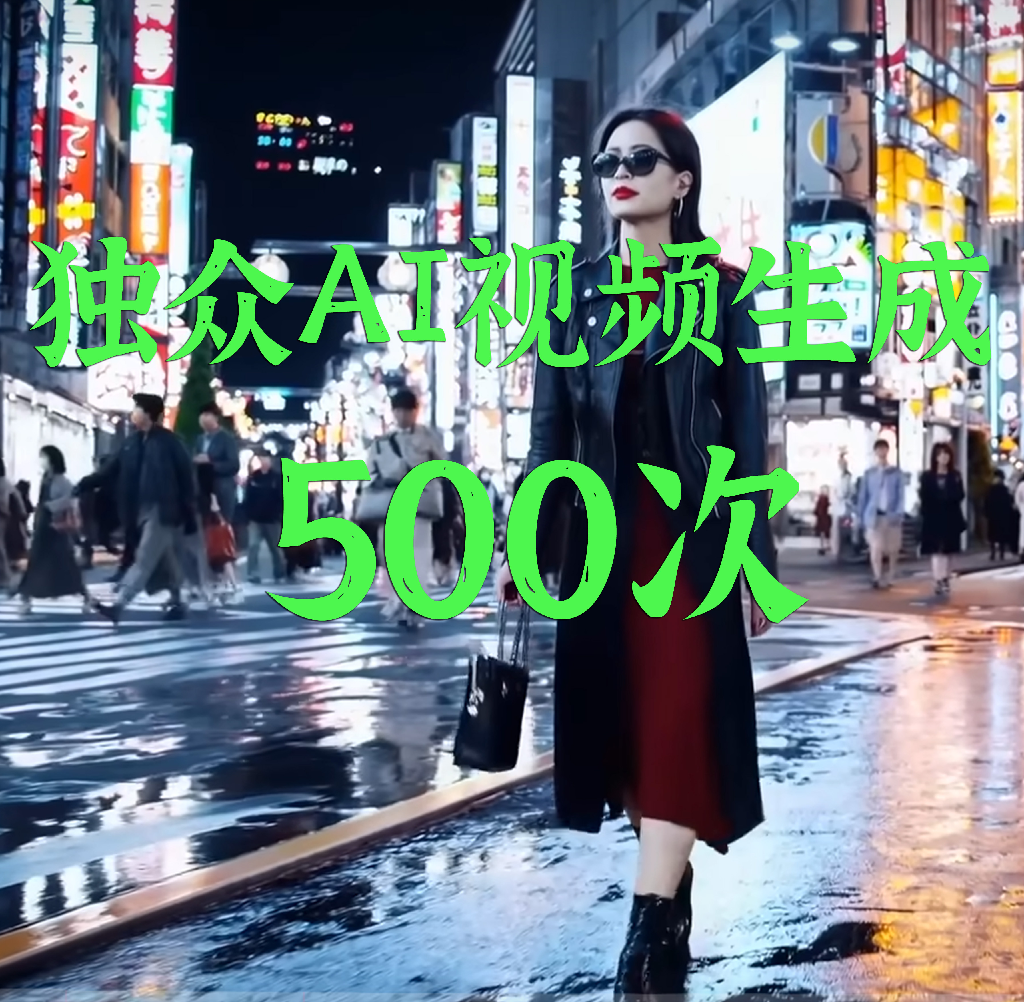 独众AI视频生成500次